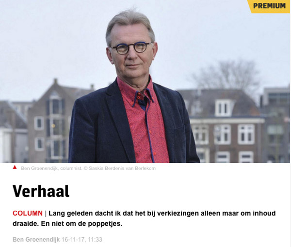 Ben Groenendijk Algemeen Dagblad